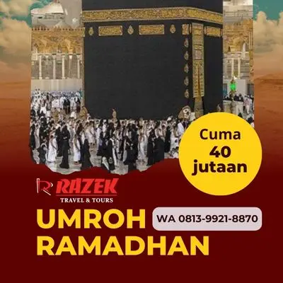 Berapa Hari Umroh Ramadhan 2024 Bersama Razek? Harga Promo Singaparna